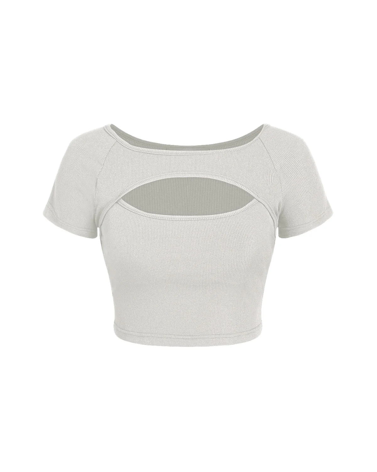 Cut Out Crop Top