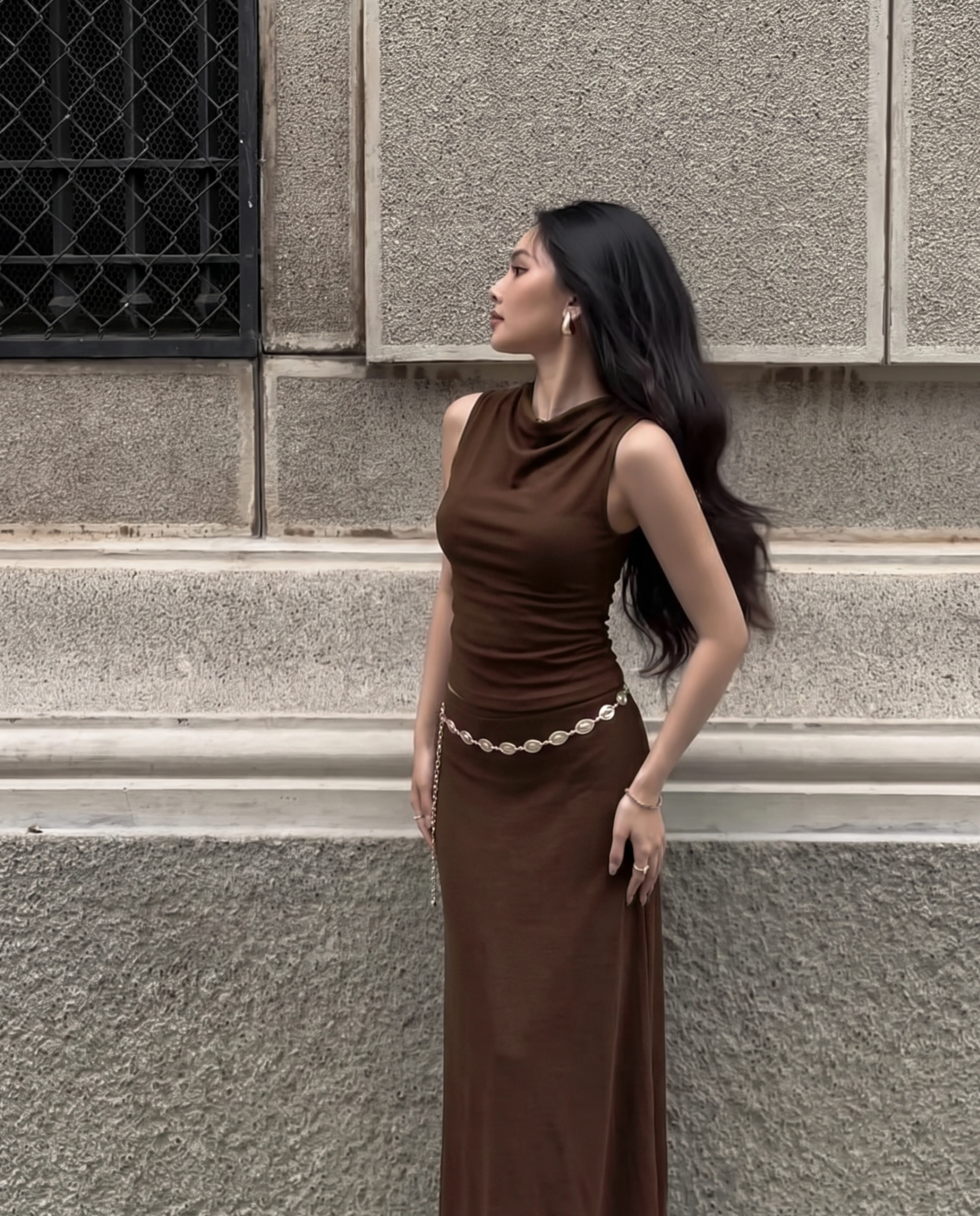 Earthy Brown Co-Ord Set - Image 3