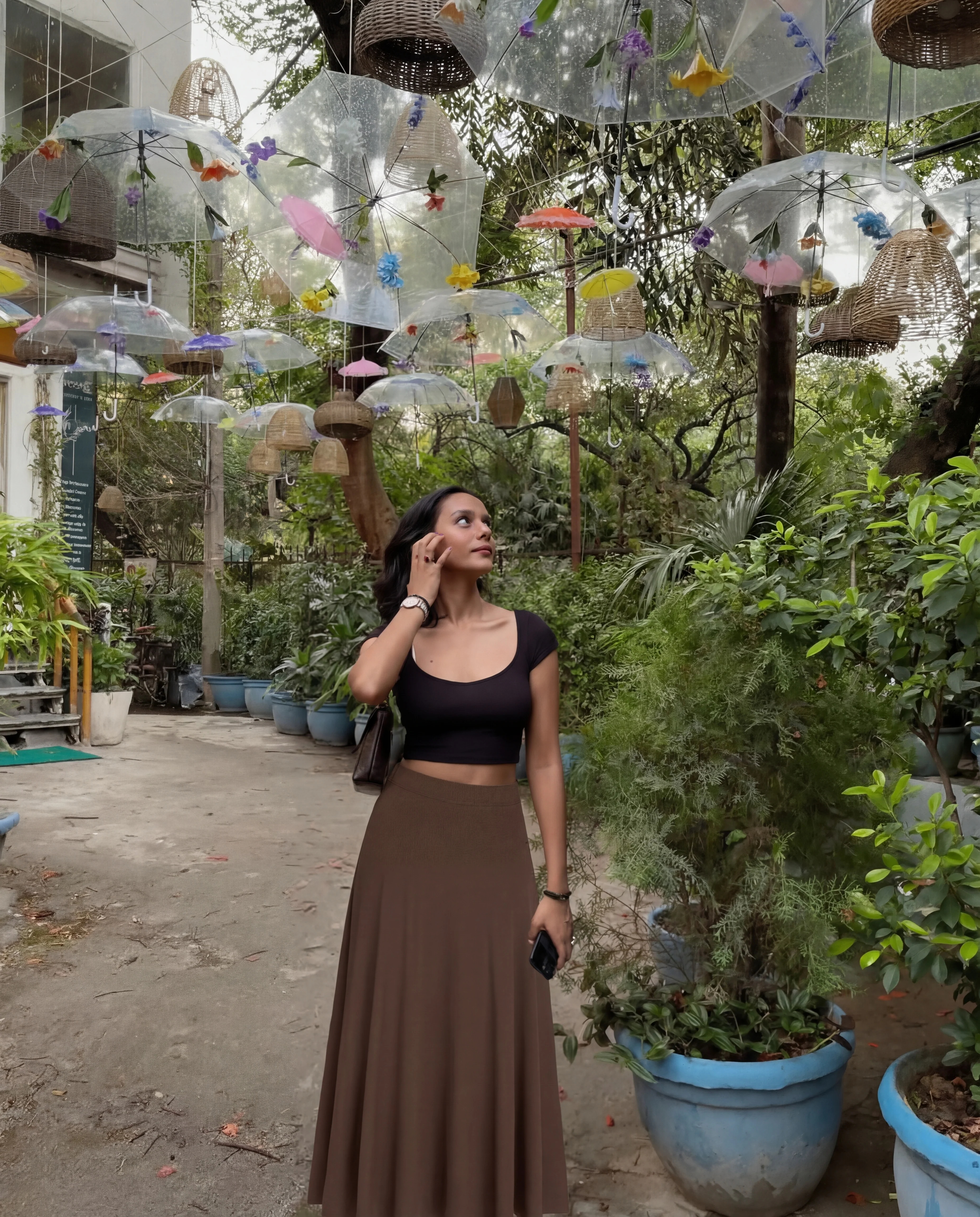 Flared A Line Maxi Skirt - Image 7