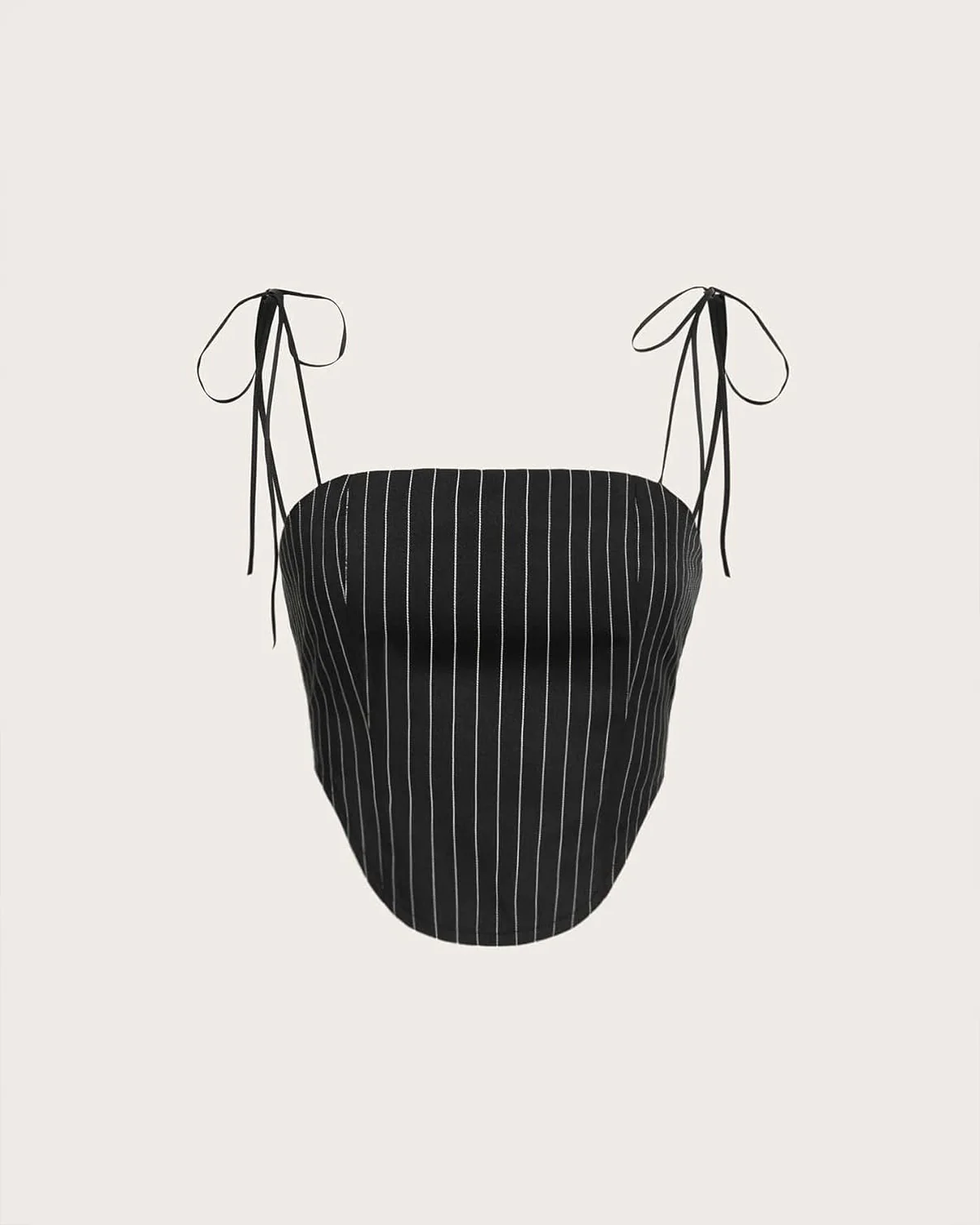 Pinstripes Corset Top - Image 3