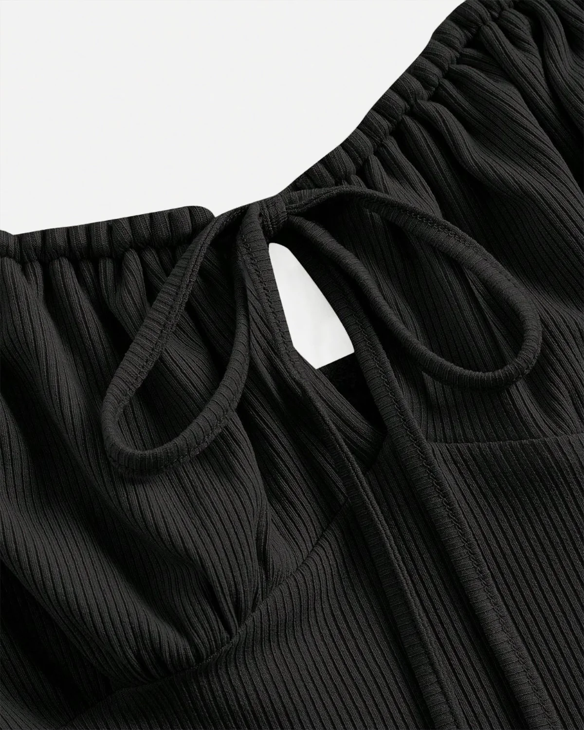 Ribbed Bodycon Dress - Image 3