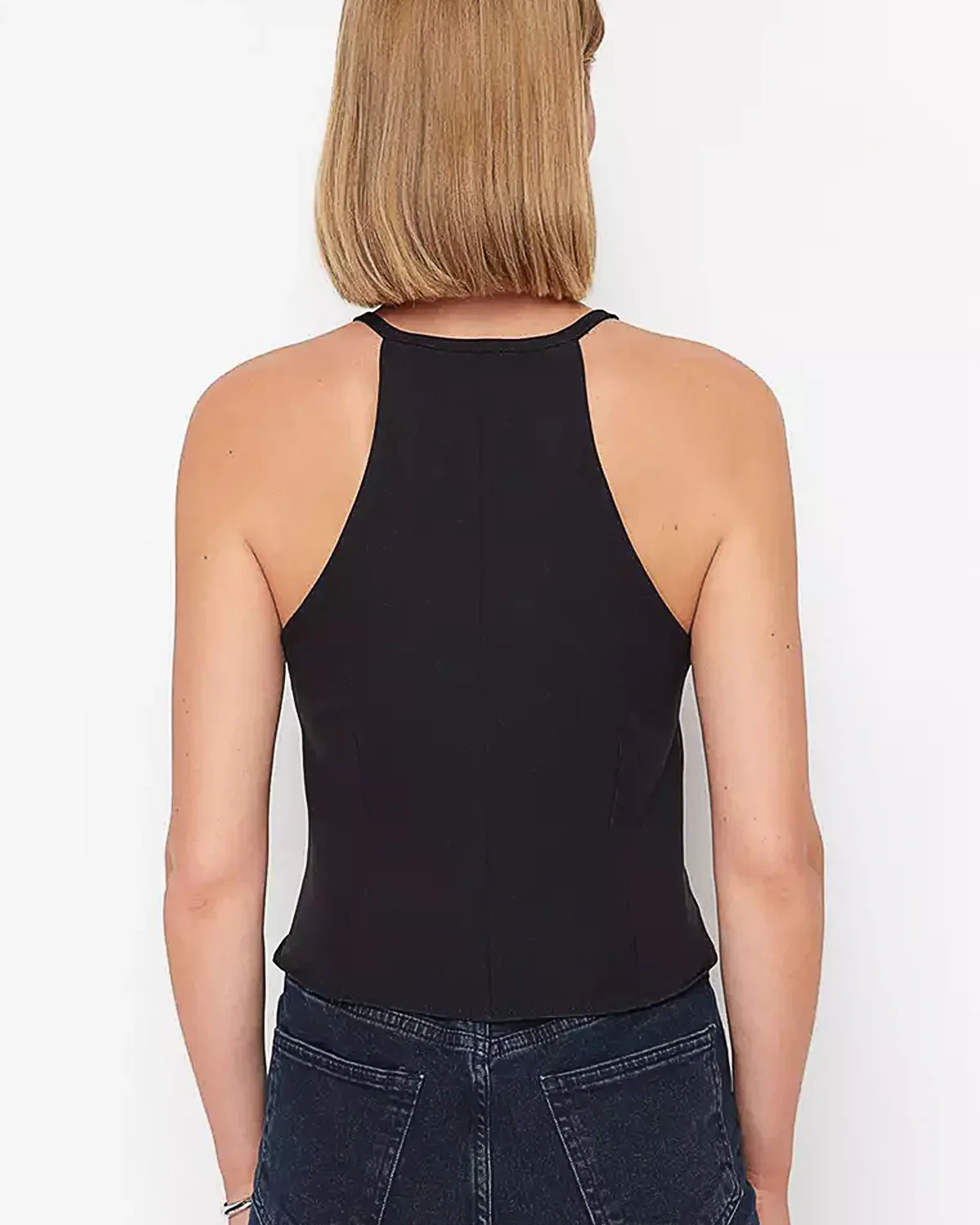 Set of 2 Cut-Out Halter Neck Top - Image 6