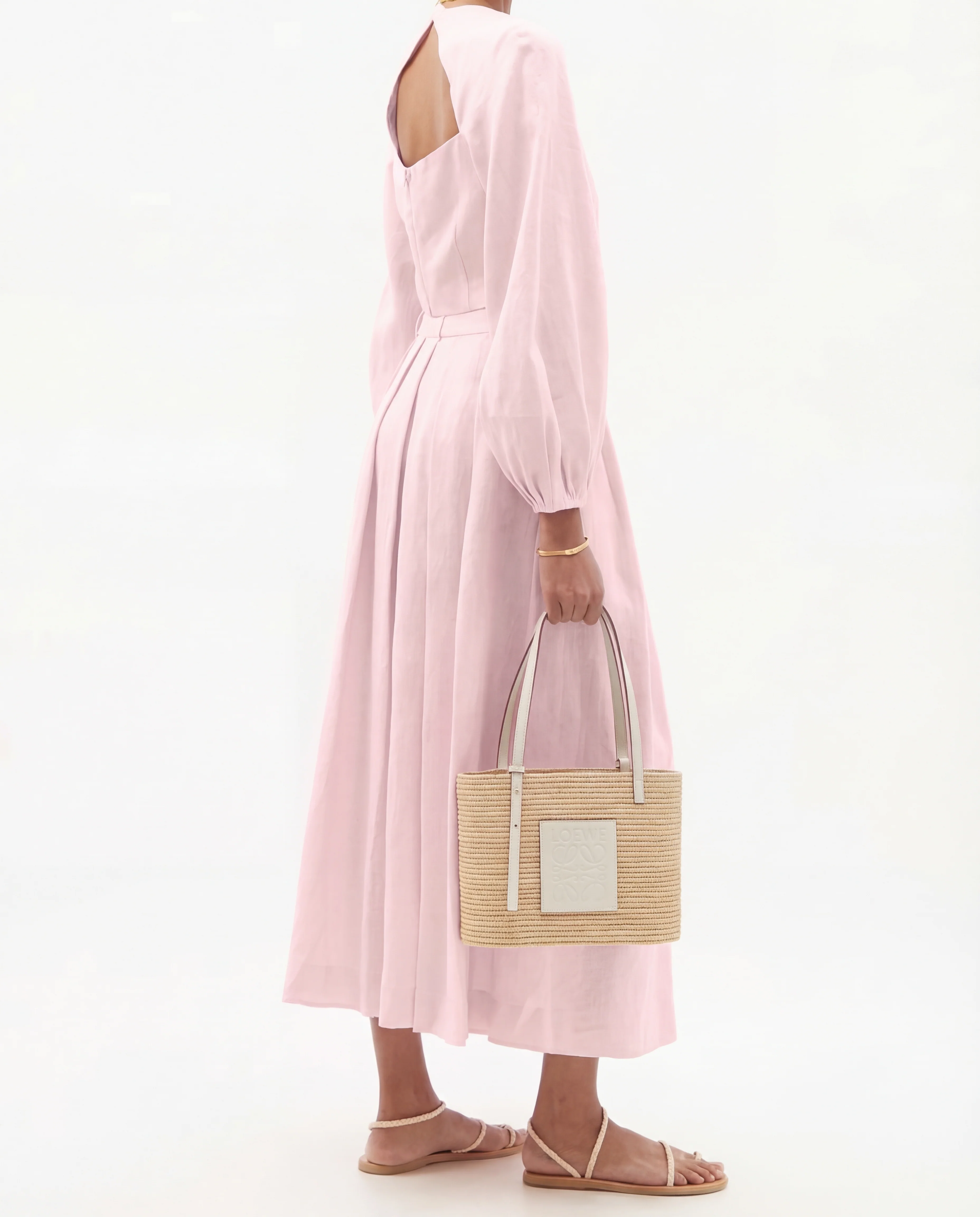 Soft Pink Co-Ord Set With Billowy Silhouette - Image 6