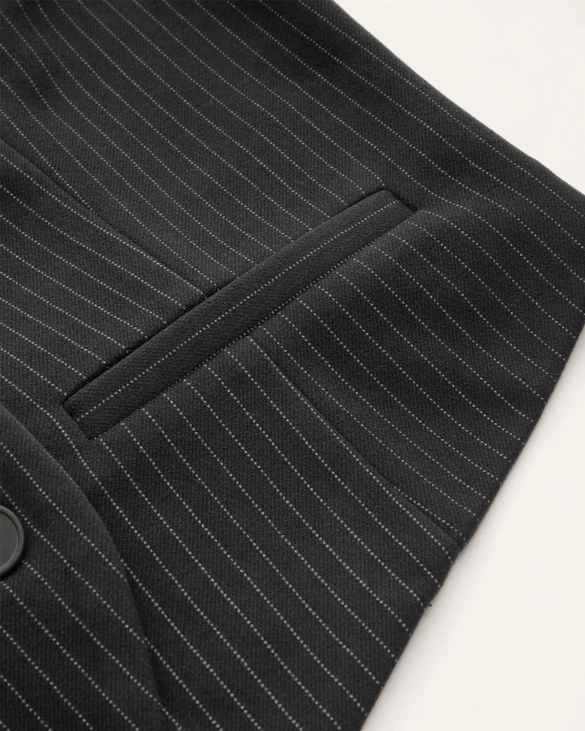 V Neck Pinstripes Waistcoat - Image 9